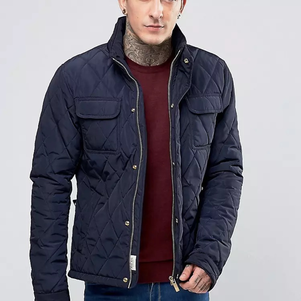 Jacket by Scotch & Soda. Quilted woven fabric